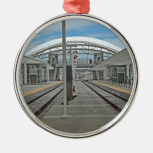 Facklig station Denver Julgransprydnad Metall