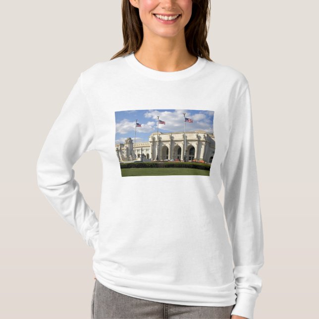 Facklig station i Washington, D.C. T-shirt (Framsida)