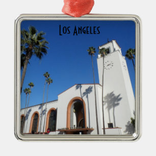 Facklig station Los Angeles Julgransprydnad Metall