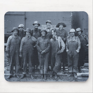 Facklig Stillahavs- järnväg för 1918 Musmatta