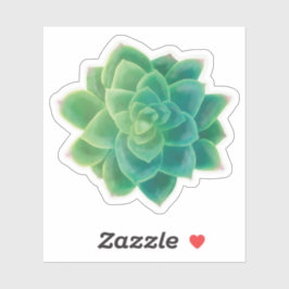 Facklig succulent Plant Älskare Sticker Klistermärken