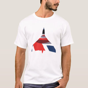 Facklig T-tröja för jackVulcan bombplan Tee Shirt