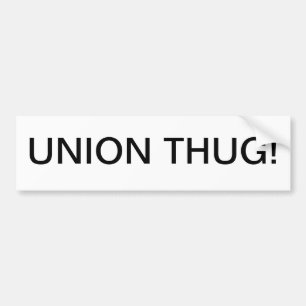 FACKLIG THUGbildekal Bildekal