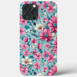 Facklig Vector Blommigt Flowers Seamless Mönster