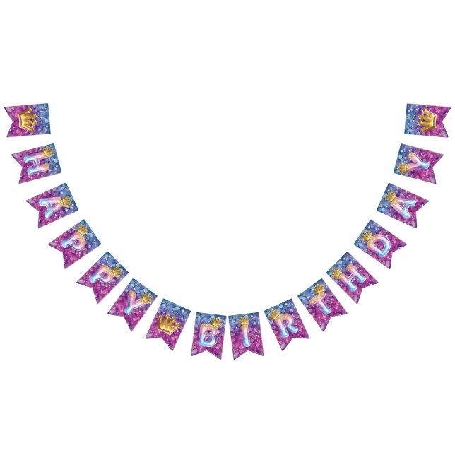 Facksam Sjöjungfru Birthday Balloon Foil Brev Vimplar (Alla)