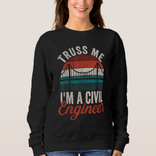 Fackverk Mig Jag Är En Civilingenjör Brobyggare T Shirt