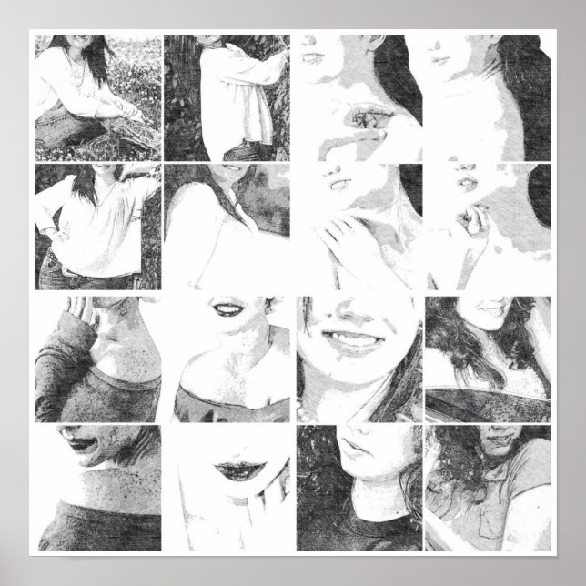 Facless Collage Poster (Framsidan)