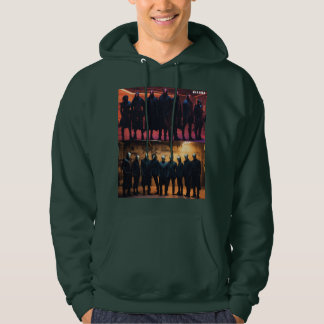 "Facless Kostym: Horror Entity Group Porträtt" Hoodie
