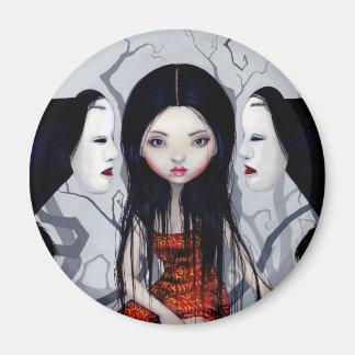 "Facless Spöken" Magnet