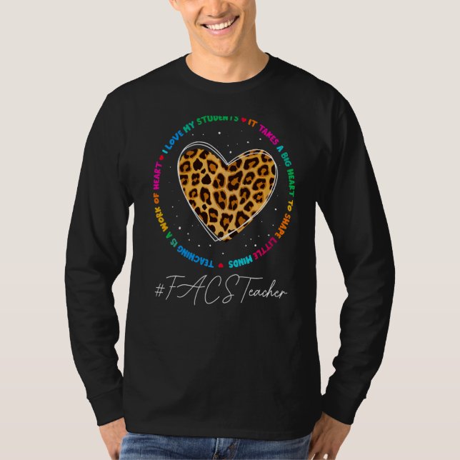 Facs Teacher School Admin - utvärderingsvecka till T Shirt (Framsida)