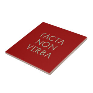 Facta Verba belägger med tegel Non Kakelplatta