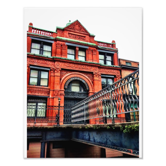 Factors Walk, Savannah Fototryck (Framsidan)