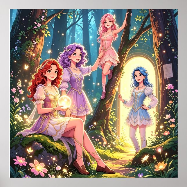 Fadas da floresta  poster (Framsidan)