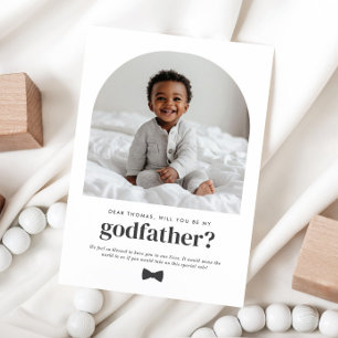 Fadder Böjd Foto Förfrågan Inbjudningar