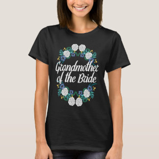 Fadder för Bruden Blomsterkrans Bröllopsfest T Shirt
