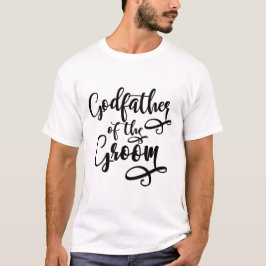 Fadder för brudgummen t shirt