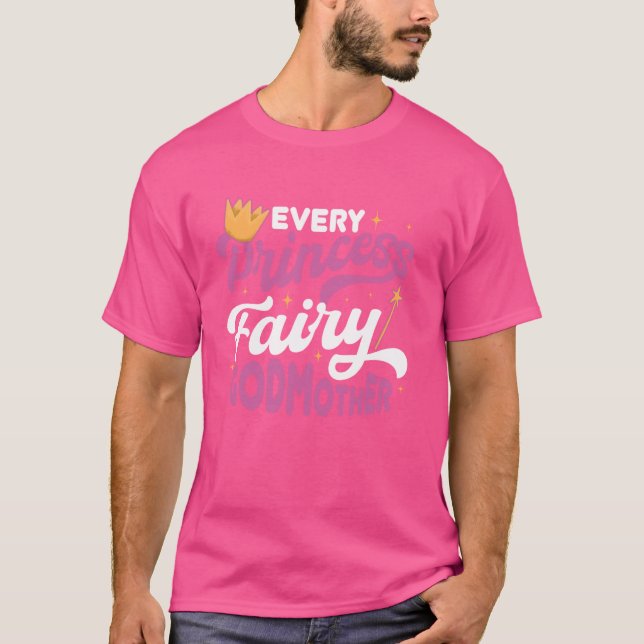 Fadder rolig gudbarn guds son guds dotter gudföräl t shirt (Framsida)