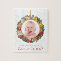 Fadderförslag Blommig bild i rosornas krans