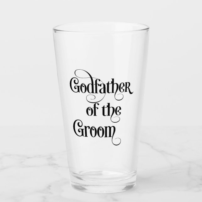 Fadderns bröllopsglas glaskopp (Framsida)