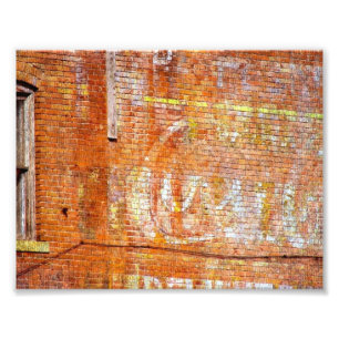 Faded Paint, Fort Madison, Iowa Fototryck