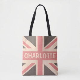 Faded UK British Personlig Union Jack Tygkasse