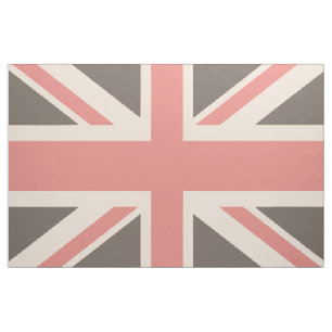 Faded UK United Union Jack Flagga Tyg