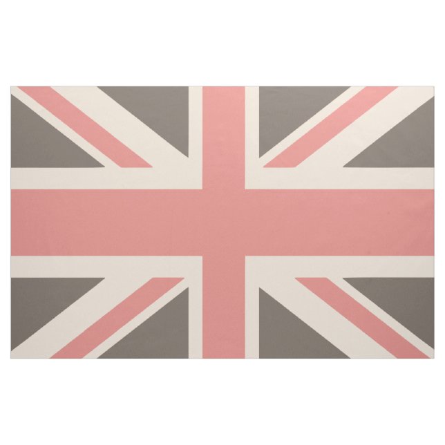 Faded UK United Union Jack Flagga Tyg (Yard)