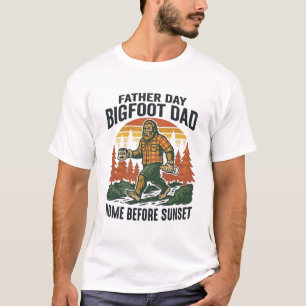 Fader Dag Bigfoot Pappa Tröja Mannen Myten Den