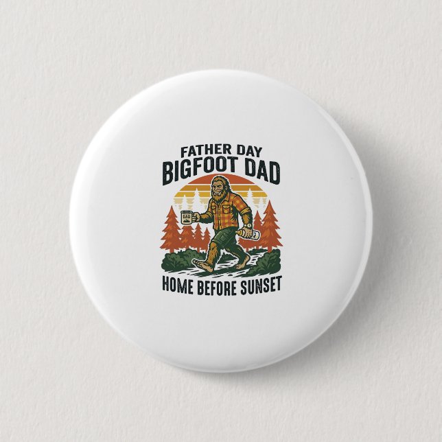 Fader Dag Bigfoot Pappa Tröja Mannen Myten Den Knapp (Framsida)