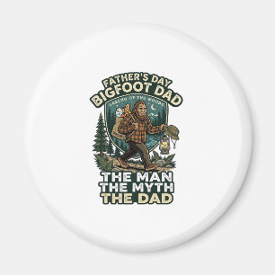 Fader Dag Bigfoot Pappa Tröja Stark Tyst Pålitlig Magnet