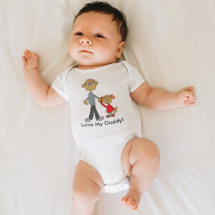 Fader och dotter kärlek Min pappa T Shirt