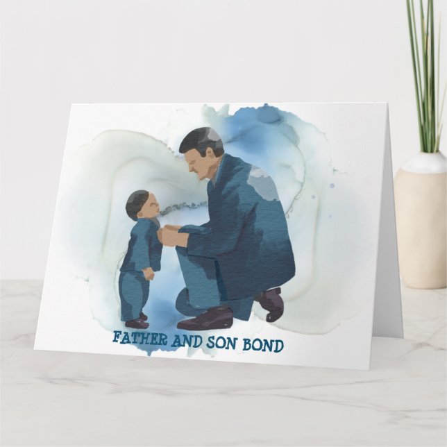 FADER OCH SON BANDKORT KORT (Framsida)