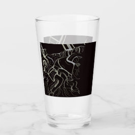 Fader och son glas kopp