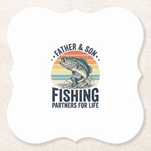 Fader Son Fiske Partners Vintage Bas-Shirt_1 Underlägg Papper