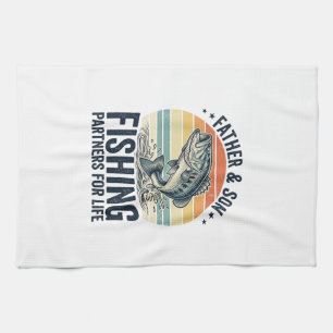 Fader Son Fiske Partners Vintage Bass Tröja_1 Kökshandduk
