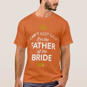 Fader till bruden presentkläder brudar F T Shirt