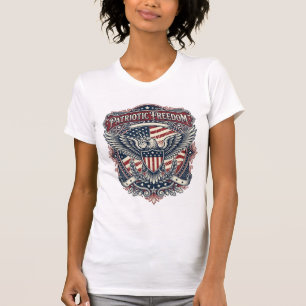 Faderdag Vector Grafik T-shirt med Patriotisk Tema