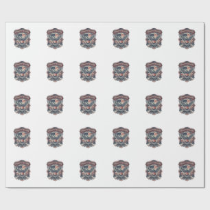 Faderdag Vector Grafik T-shirt med Patriotisk Tema Presentpapper