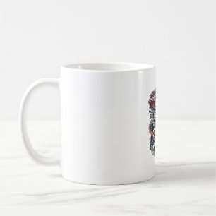 Faderdag Vector Grafisk T-shirt med Patriotiskt Te Kaffemugg