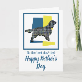 Faderdagskort med Springer Spaniel Hund TriColour Kort