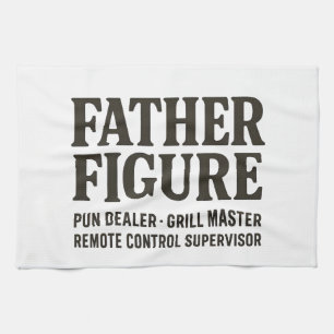 Faderfigur Punsäljare Rolig Pappa Tröja Kökshandduk