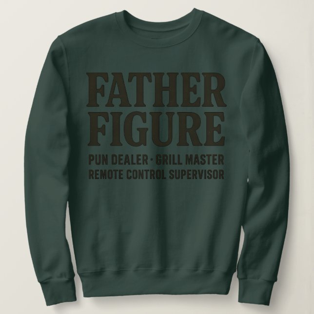 Faderfigur Punsäljare Rollig Pappa Tröja (Design framsida)