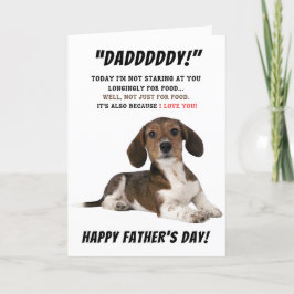 Faderkort Terrier Husdjur Glad pappa Tack Kort