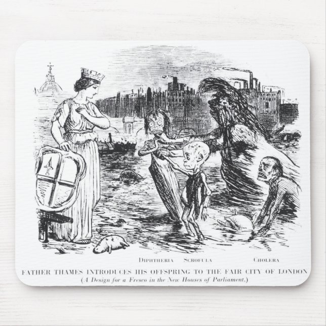 Fadern Thames introducerar hans avkommor Musmatta (Framsidan)