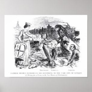 Fadern Thames introducerar hans avkommor Poster