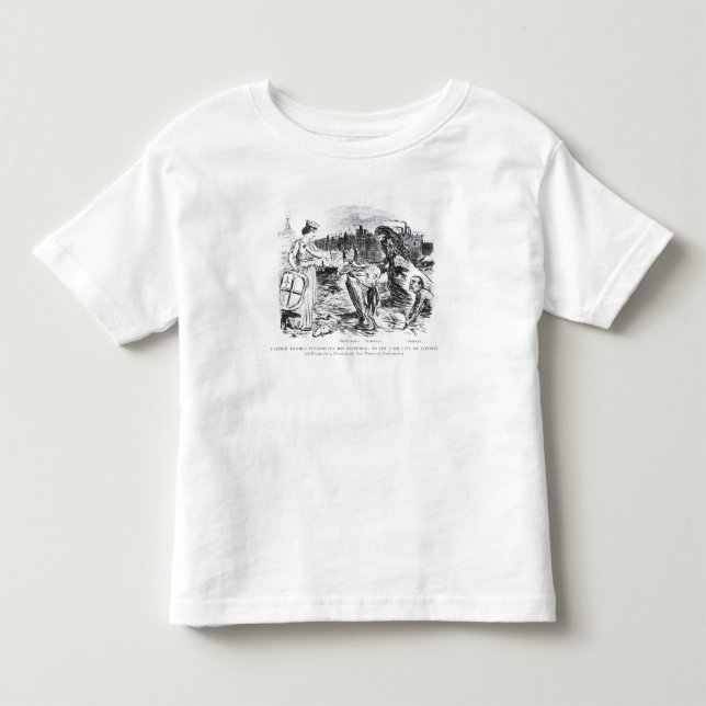Fadern Thames introducerar hans avkommor T Shirt (Framsida)