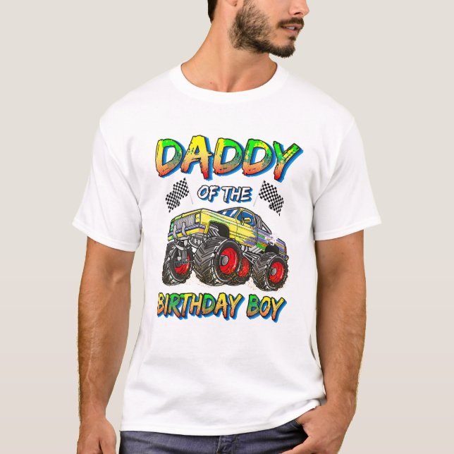 Fadern till Birthday Boy T Shirt (Framsida)