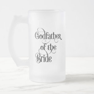 Fadern till Bride Frosted Glass Beer Mugg
