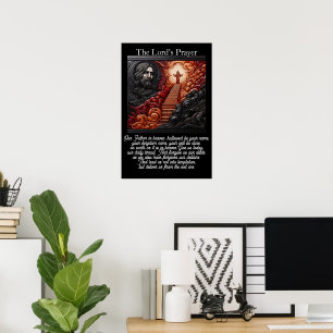 Faderns bön Himmelsk trappa Uppstigning Poster
