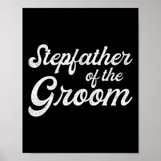 Faderns brudgum T-shirts Poster (Framsidan)